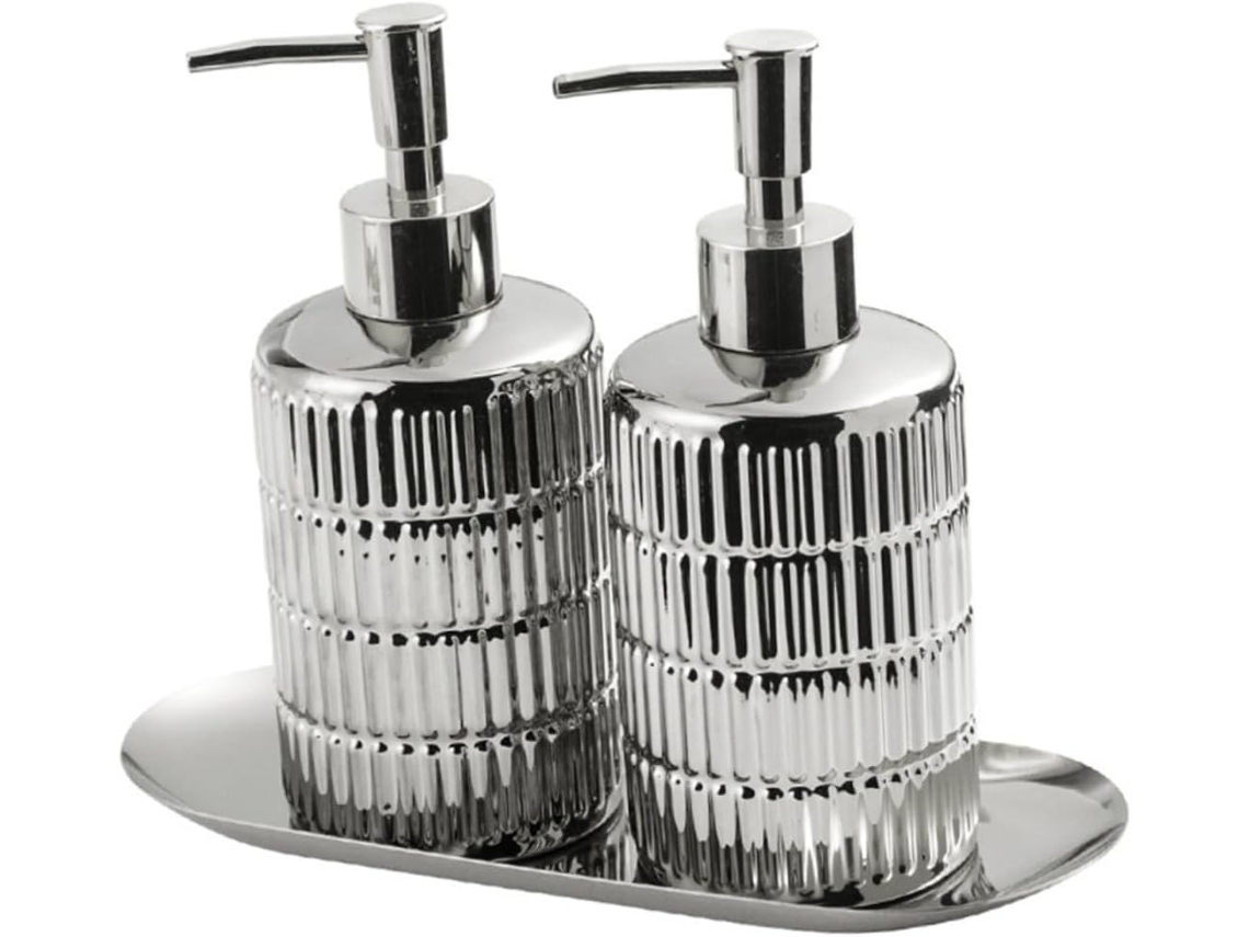 1 Jeu Appuyez Sur La Botella De Pour Les Mains Plateau Voyage Distributeurs Lotion