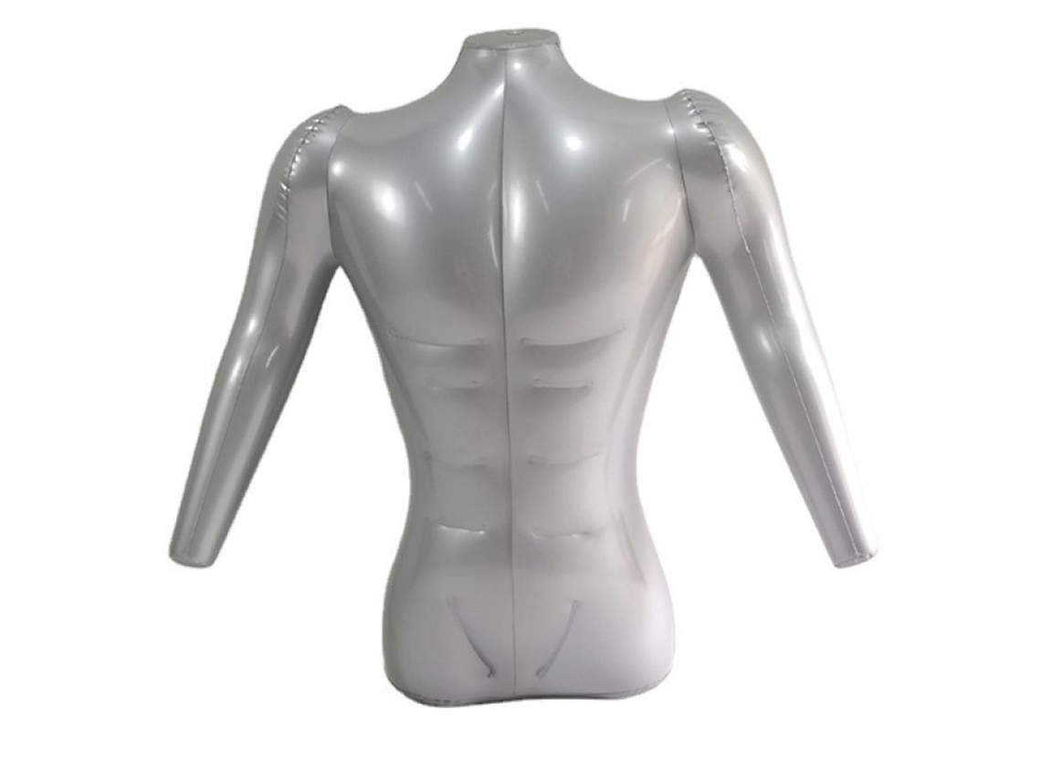 JILLIOPER Maniquí Inflable de PVC para Fotos Ropa Pantalones Modelo Hombre y Mujer