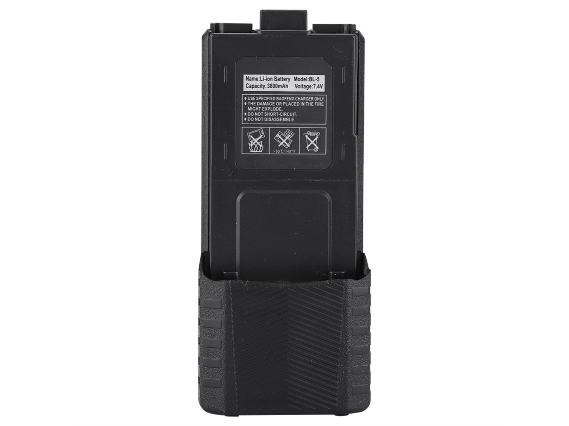 Batería de iones de litio (7,4 V, 3800 mAh para radio UV-5R)