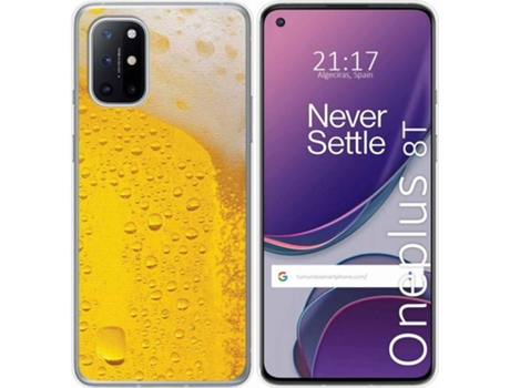 Carcasa OnePlus 8T 5G TUMUNDOSMARTPHONE Cerveza Multicolor