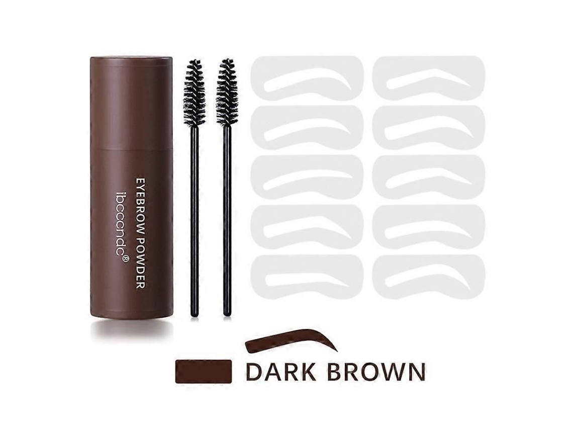 Kit Para Estampar Cejas Con Plantillas Reutilizables, De Larga Duración, Fácil De Usar Y Color Natural. Ideal Para Principiantes.