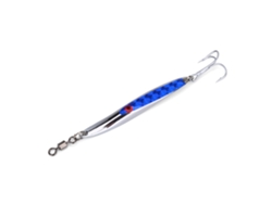 Lure Spoon De Metal Con Secuencias Para Bass, Jig Artificial 28g Azul, Anzuelo De Pesca