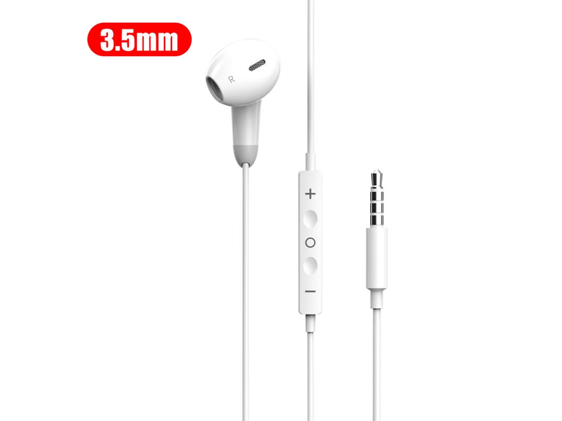 Auriculares Inalámbricos (3,5 Mm) Con Cable Lightning, Micrófono Y Cancelación De Ruido