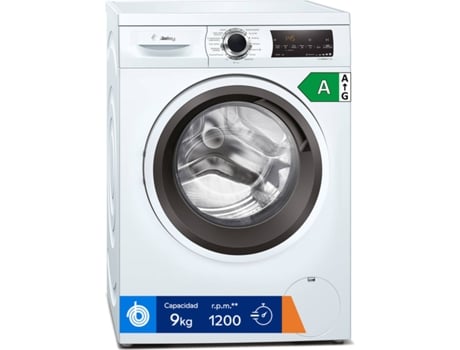 Balay – Lavadora Balay 9 kg/ 1.200 rpm, Tecnología AquaControl Plus -3TS993BP.