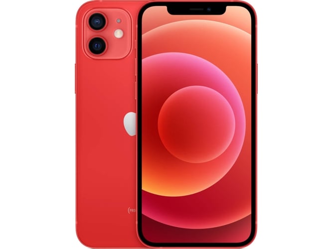 iPhone 12 APPLE (6.1'' - 256 GB - Rojo)