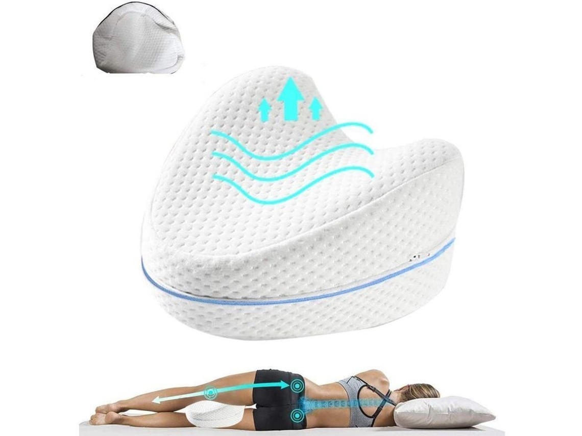 Nueva Almohada Ortopédica De Espuma Viscoelástica Thr Para Piernas Y Manos Con Soporte Para La Cintura Y Las Rodillas.