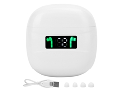 Fone De Ouvido True Wireless Bluetooth 5.2 J3pro Com Tela Digital Led Touch In-ear Binaural