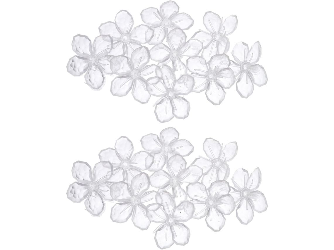 80 Piezas De Decoración De Pvc Para Fiestas