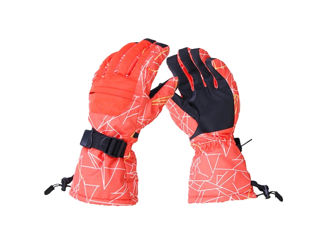 Guantes de esquí impermeables y acolchados para snowboard e invierno