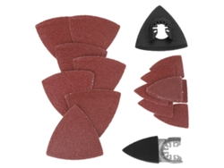Kit De Lijado De 82 Piezas Para Herramienta Oscilante Con Base De Lijado Para Bosch Fein Dremel, Madera, Plástico Y Metal.