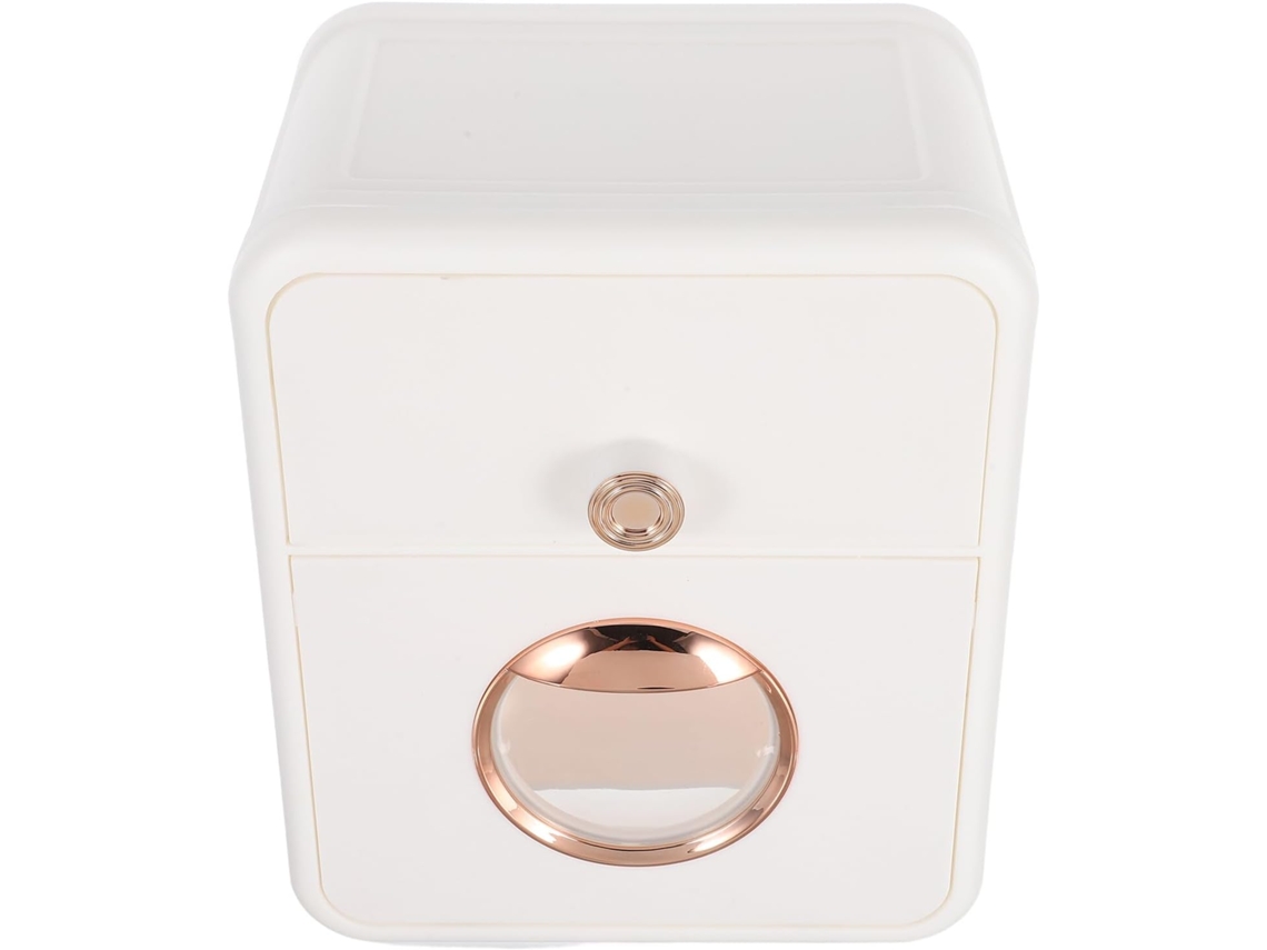 Dispensador De Papel Higiénico Mural Con Estante Y Cajón, Portarrollos Impermeable Para Baño,