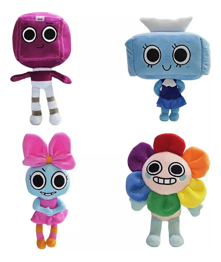 Juego de terror de peluche Vayotoy de Dandys World (4 piezas)