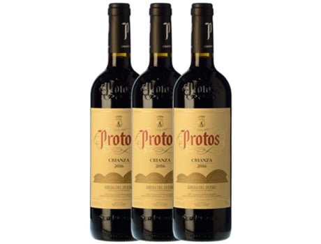 Vino PROTOS Protos Tempranillo Ribera Del Duero Crianza (0.75 L - 3 unidades)