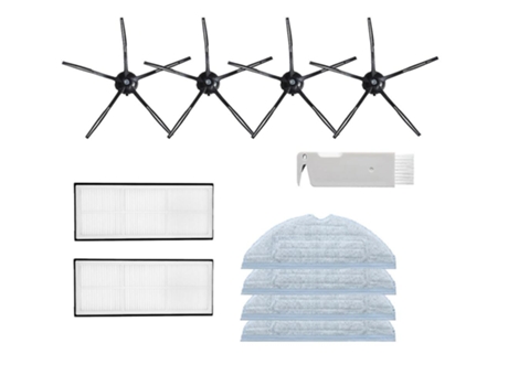11 peças de almofadas de substituição para roborock t7s/t7s plus/s7/g10/g10s/g10s pro