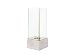 Levels - Chimeneas de bioetanol en acero cromado STONES
