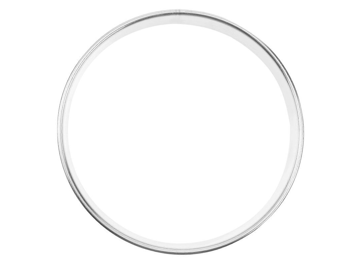 Anillo Molde Para Pizza, Anillo Para Salsa De Pizza, Para Uso Doméstico, 9 Pulgadas, Color Plateado, Para Hornear, 1 Unidad.