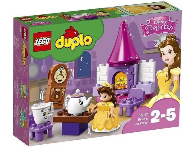 LEGO Duplo: La fiesta del té de Belle - 10877 (Edad Mínima: 2 - 19 Piezas)