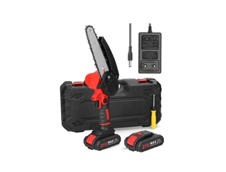 Motosierra eléctrica con dos baterías - GOEIK