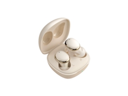 Auriculares inalámbricos con carga, control táctil, estéreo, Bluetooth intrauditivo, blancos