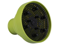 Difusor Secador De Pelo De Silicona Plegable Y Portátil Para Cabello Rizado - Verde