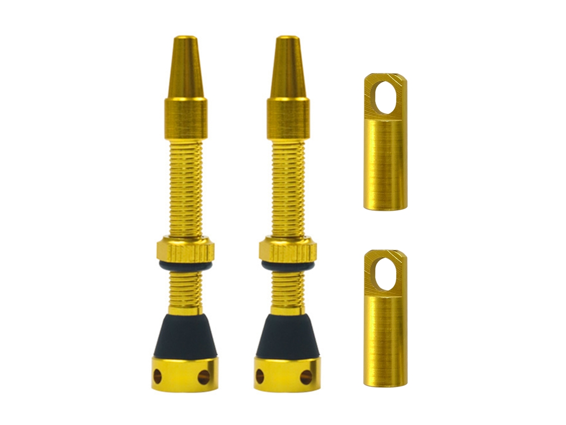 2026-2 Piezas Válvula Presta De Aleación De Aluminio Para Bicicleta Valvulas Sin Camisa Para Mountain Bike Y Bicicleta De Carretera