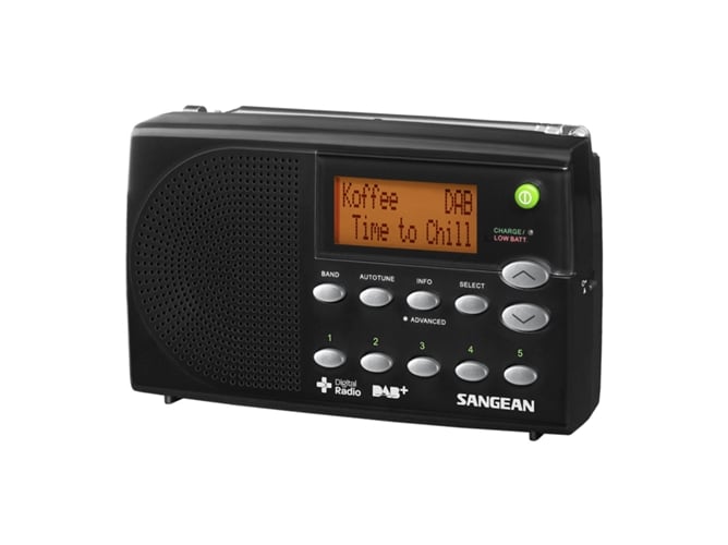 Radio Portátil Ultracompacta SANGEAN DPR-65 Negro