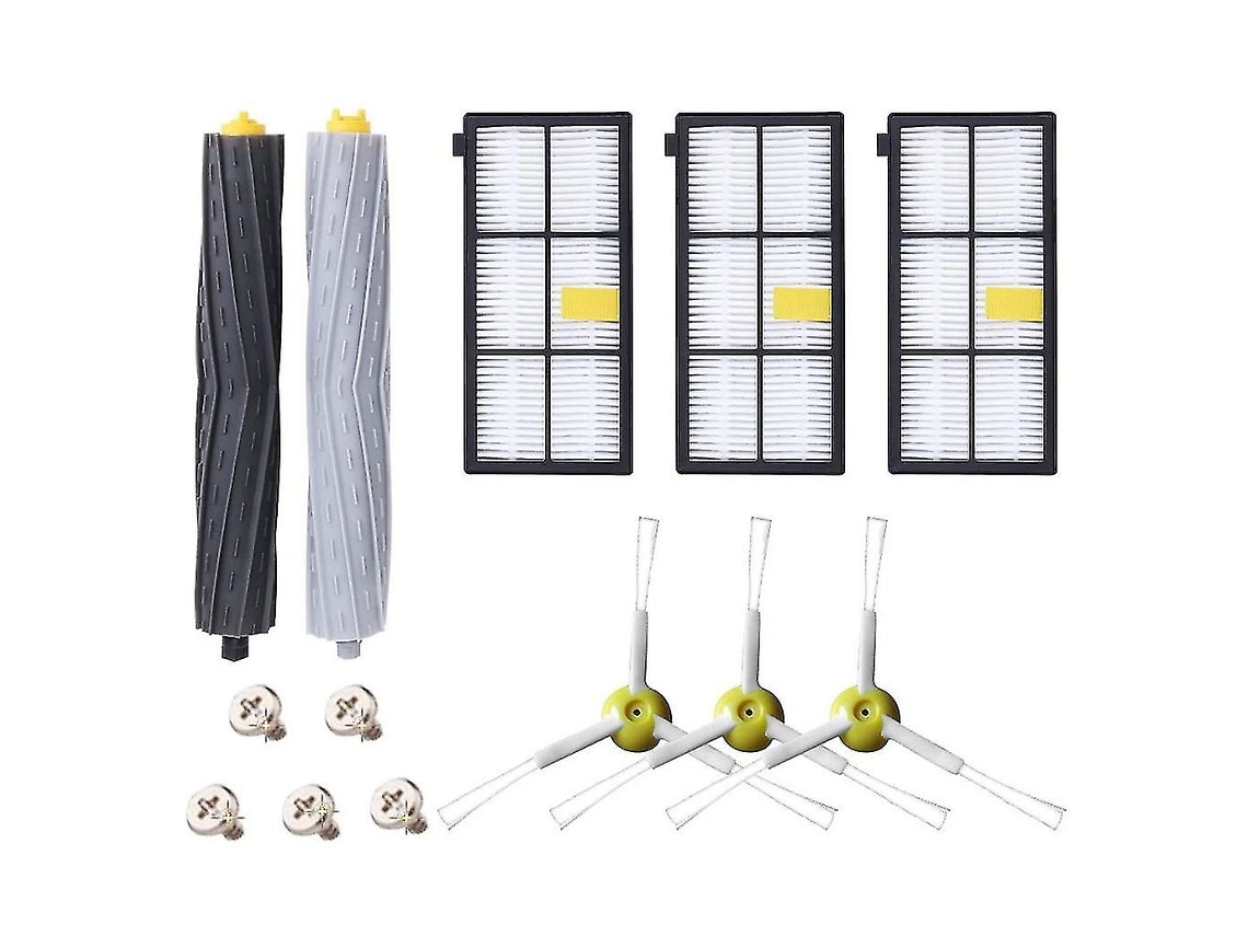 Kit de accesorios compatible con Irobot Roomba serie 800, 900, 805, 850, 860, 865 y 866.