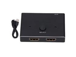 Conmutador Hdmi (conmutador 2 Entradas 1 Salida Convertidor Hd Hdmi2.1 8k)