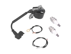 Bobina de encendido Primerox con cable y bujía 0004001300 para Stihl 024 026 028 Ms240 Ms260 Ms290