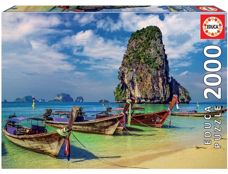 Puzzle EDUCA 2000 Krabi, Tailândia (Edad Mínima: 12 Años - 2000 Piezas)