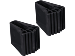 2 Patas Antideslizantes Y Resistentes Al Desgaste Para Escaleras, Que Mejoran La Estabilidad Y Protegen El Suelo.