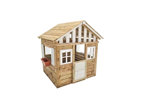 Casita de Madera Masgames Lollipop Xl Blanca MASGAMES OUTDOOR GAMES