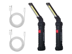Linterna De Trabajo Led Cob Recargable, Luz De Taller, Linterna