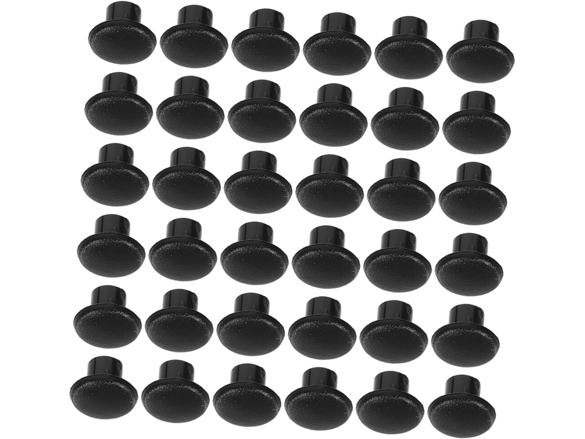 500piezas Tapones Redondos Plástico Tornillos Tapas