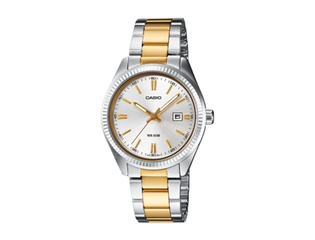 Reloj CASIO Mujer (Metal - Plateado)