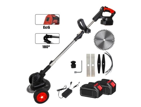 Cortacésped inalámbrico con protecciones