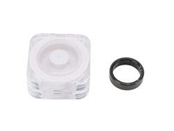 Anel Inteligente Fitness Tracker Com Tela Ip68 Contador De Passos Controle Remoto Câmera Modos Esportivos Aplicativo 18.4mm