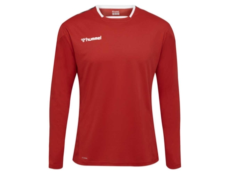 Camiseta de Hombre para Fútbol HUMMEL Authentic Poly Rojo (M)