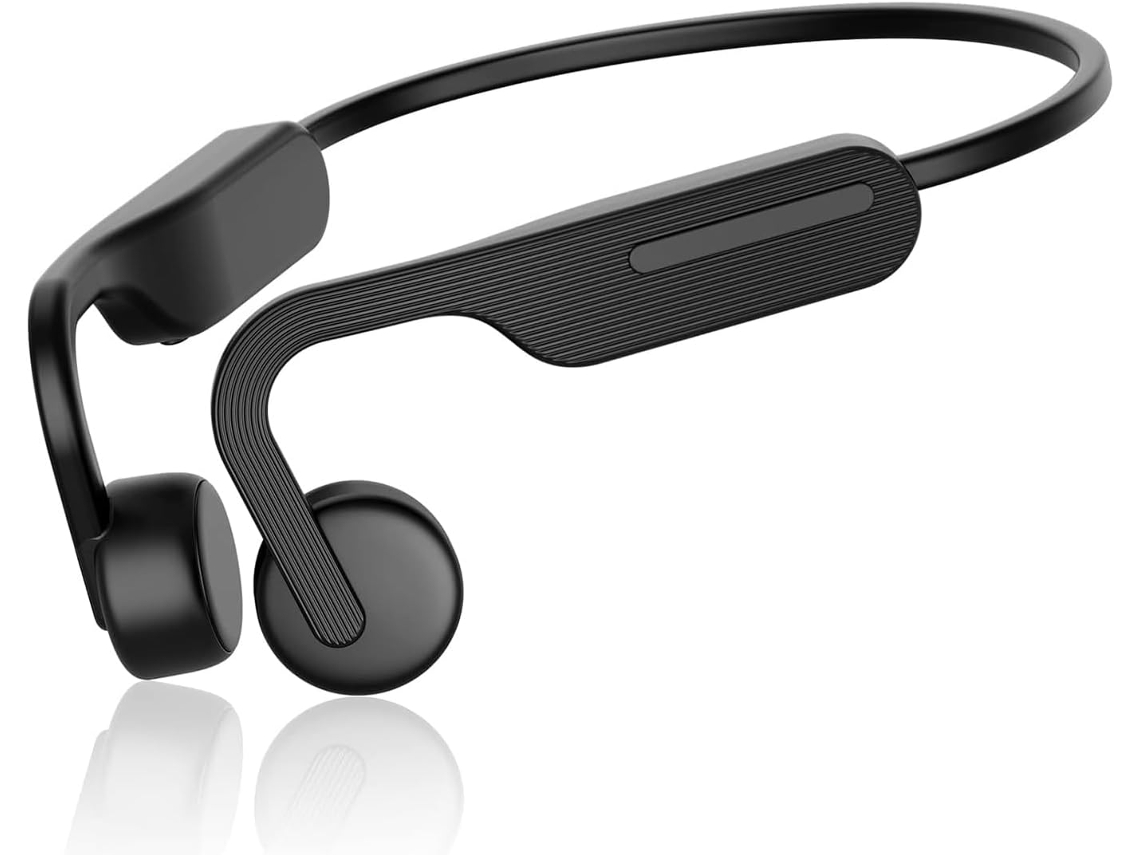 Auriculares De Conducción Ósea Con Parte Trasera Abierta Para Ciclismo, Conducción Y Senderismo.