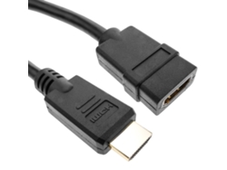 Cable HDMI BEMATIK 1.4 tipo A macho para hembra 3m