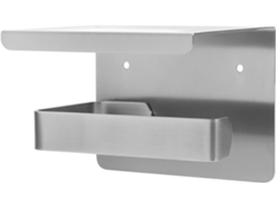 Soporte De Papel Higiénico De Acero Inoxidable Para Montaje En Pared Con Estante Multifuncional.