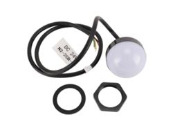 Luz De Advertencia Industrial Led Redonda Tricolor De 24 V, Resistente Al Agua, Para Máquinas Cnc.