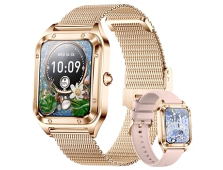 Reloj inteligente para mujer, reloj inteligente deportivo, Monitor de pista, llamada Bluetooth, reloj de marca para mujer para regalo VEANXIN