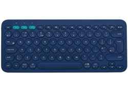 Teclado multidispositivo inalámbrico K380 para Windows, Apple iOS, Apple TV, Android o Chrome, Bluetooth, diseño compacto con ahorro de energía
