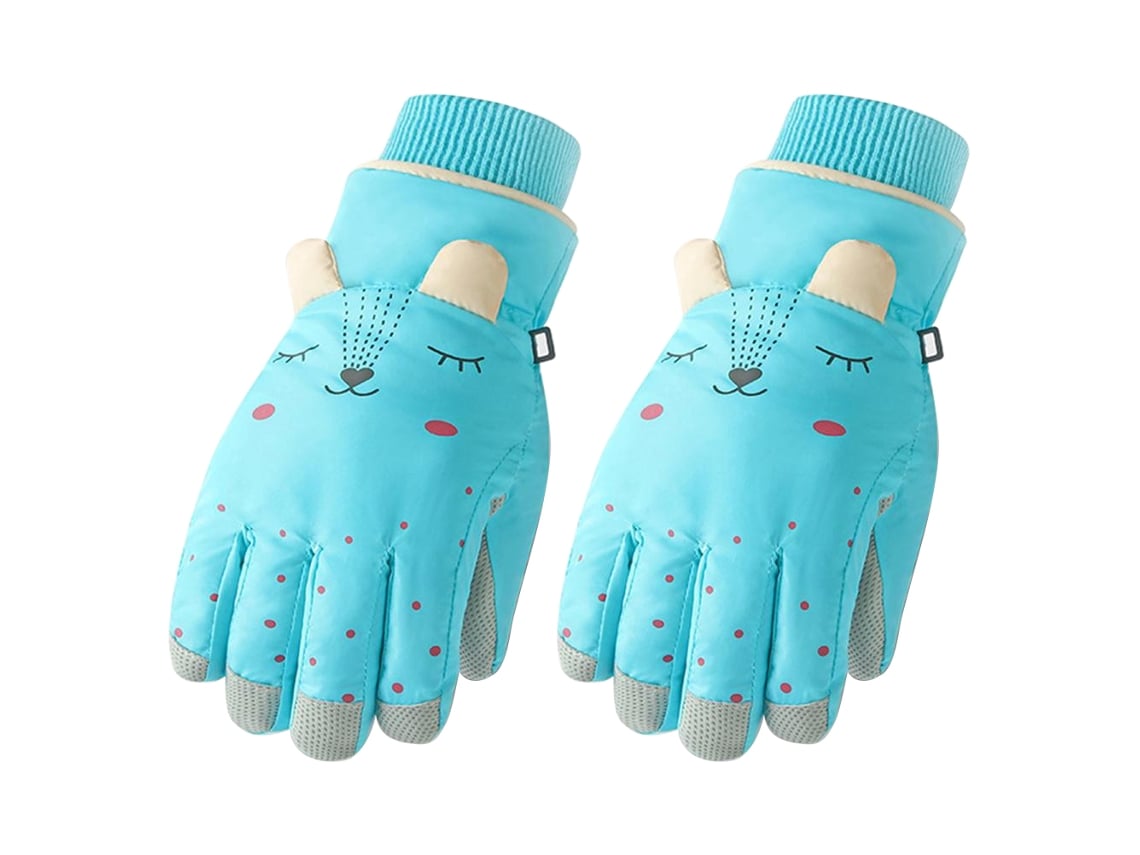 Jinwei-guantes De Esquí Para Niños Impermeables Y Antiparras, Calientes Y Antideslizantes, Mitones De Invierno Para Niñas Y Niños