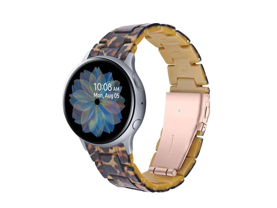 Correa Resina Luxury Onça Samsung Galaxy Watch 4 40Mm