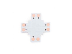 Conector X Para Tiras Monocolor 2 Pin - 10mm LEDBOX