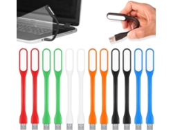 12 Mini Bombillas Usb Flexibles De 6 Núcleos, Para Portátil/lectura