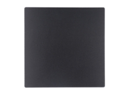 Placa de construcción de vidrio con revestimiento microporoso de 180 x 180 x 4 mm para cama caliente de impresora 3D