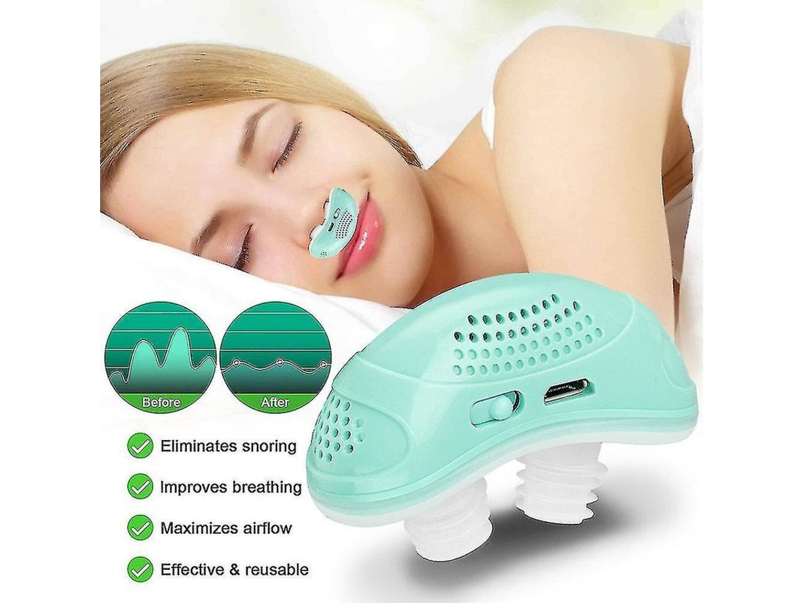 Mini Dispositivo Eléctrico Cpap Para La Reducción Del Ruido Y La Eliminación De Los Ronquidos Y La Apnea Del Sueño.